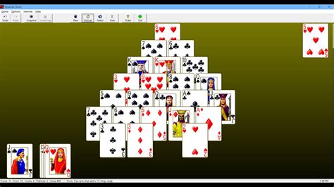 How To Play Pyramid Solitaire Youtube