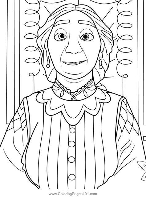 Encanto Bruno Coloring Pages Coloring Pages