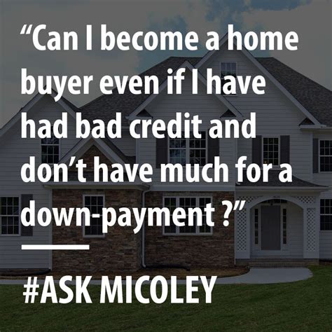 See if your're eligible & get a quote today. How To Buy a House, Even With No Savings And Bad Credit ...