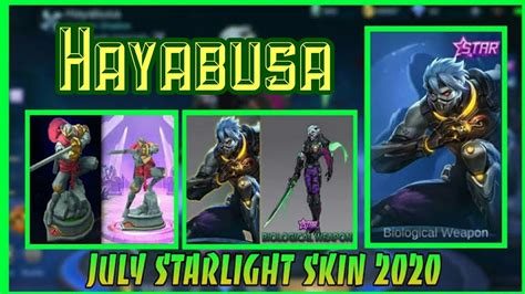 Hayabusa New Skin July Starlight Skin 2020 Youtube