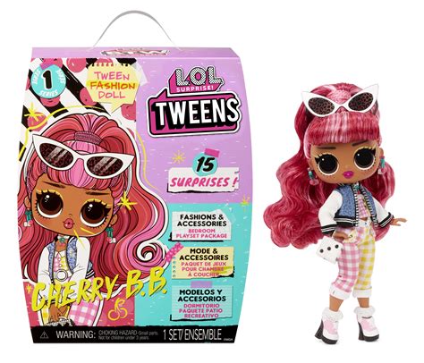 Lol Surprise Tweens Fashion Doll Cherry Bb With 15 Surprises Great