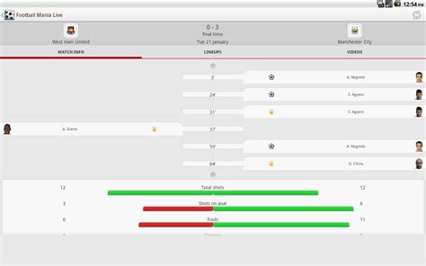 We also offer match predictions, team standings, h2h statistics and other match information. Football Live Scores - Android Apps on Google Play
