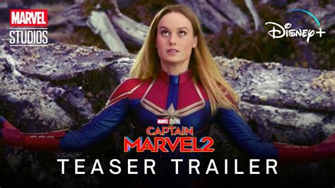 Marvel Studios Captain Marvel 2 2022 Teaser Trailer Disney