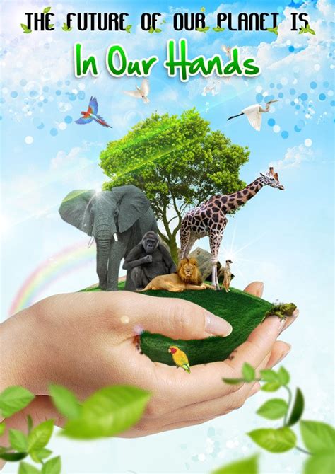 15 Contoh Gambar Desain Poster Lingkungan Go Green Alul Stemaku