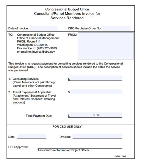 9 Consulting Invoice Samples Examples Templates Sample Templates