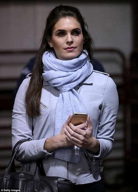 hope hicks most fashionable looks revealed daily mail online