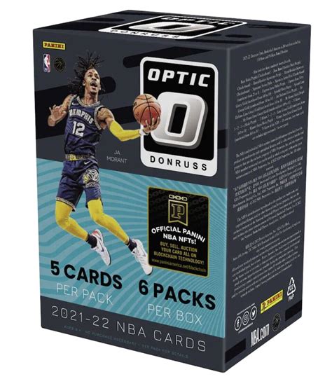 Panini Donruss Optic Basketball Cards Blaster Box
