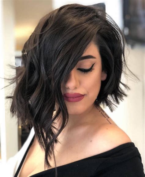 If you are looking for a haircut ideal for thin hair, a graduated pixie cut with asymmetrical angles may work best for you. 10 Bombshell Asymmetrical Bob Hairstyles | Incredible Things
