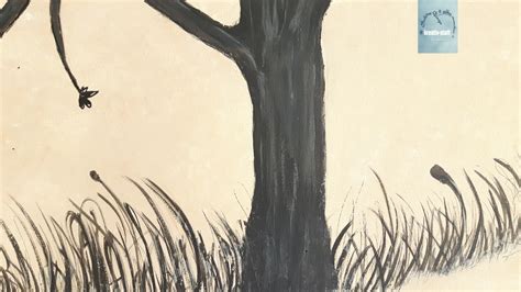 Baumstamm mit acryl malen : DIY Malen Acryl - Baum für Partyspiel | Hintergrund ...