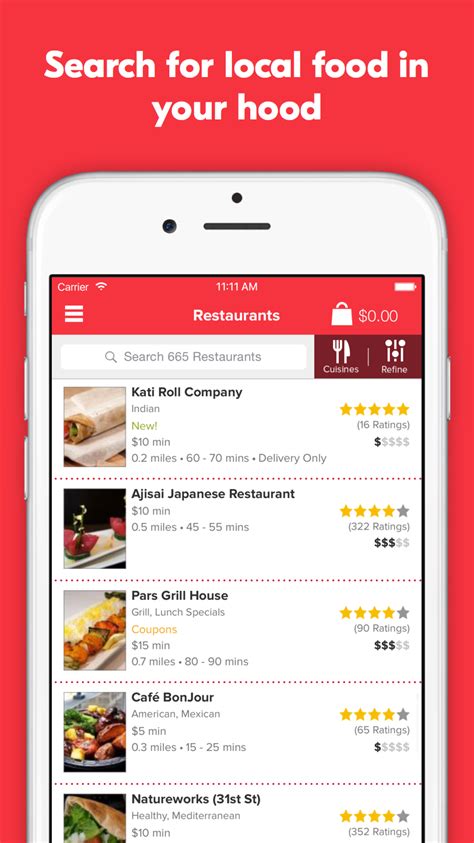 When a customer requests an item using postmates, the order is passed on to the business and delivered via. Grubhub and Seamless Apps Get Apple Pay Support - iClarified