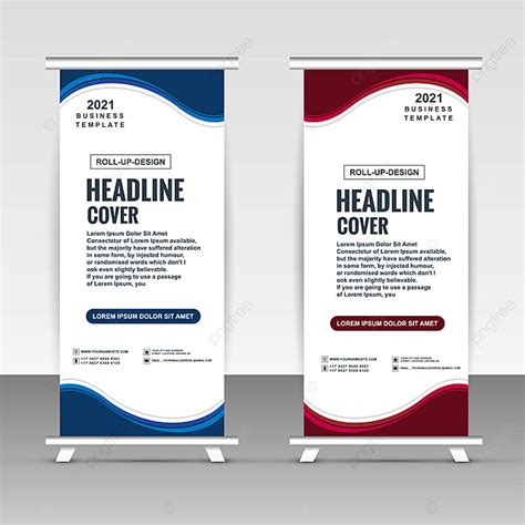 This banner maker takes all the work out of designing a trendy banner that your customers will love. Vector Set Of Modern Roll Up Banner Stand Design Template ...