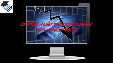 There will be a time when not just cnbc is shilling the hype around cryptocurrencies was so much in 2017 that it gave an unexpected push to fomo and fud which in. Is Stock Market Crash Really Coming Tomorrow 15th Mar 2017 ...