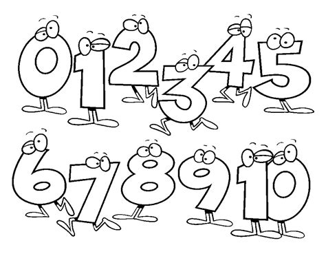 Download fun and free printable coloring numbers 1 to 10 worksheets for children and kids in early childhood education. Free Printable Math Coloring Pages for Kids - Best ...
