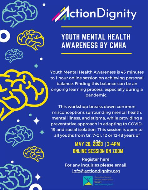 Life experiences, such as trauma or abuse. Youth Mental Health Awareness by CMHA - Action Dignity