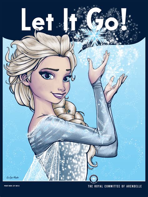 Elsa Let It Go By Stevegibson On Deviantart Elsa Let It Go Disney