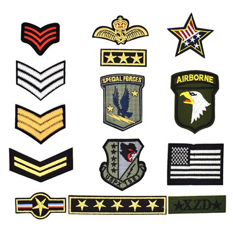 Embroidered Military Patches Embroidery Designs
