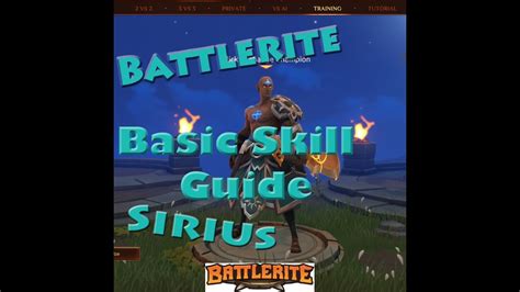 Maybe you would like to learn more about one of these? Battlerite Sirius Skill Guide - YouTube