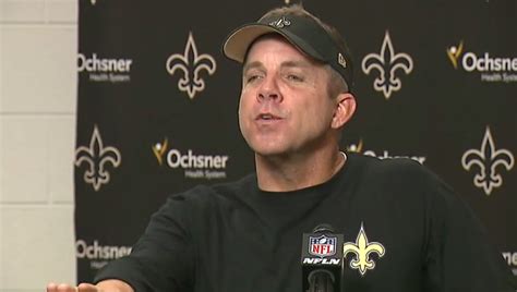 Sean Payton To Reporter ‘be Quiet Im Answering The Question For
