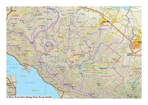 Naast deze digitale landkaart van azerbeidzjan kan je hier ook papieren gidsen vol tips, informatie en kaartjes. Wegenkaart - landkaart Azerbaijan - Azerbeidzjan | Reise ...