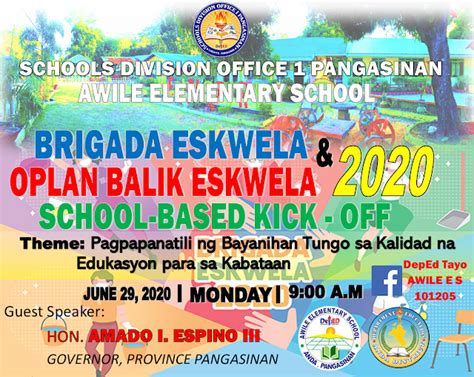 Brigada Eskwela Oplan Balik Eskwela 2020 Day 5 Youtube Kulturaupice