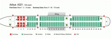 AIR CHINA AIRLINES AIRBUS A321 AIRCRAFT SEATING CHART | China airlines