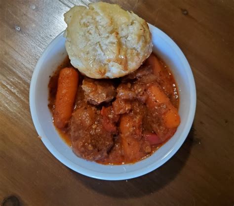 Slow Cooker Italian Beef Stew With Tomato And Wine Sauce Dawns Ad Lib