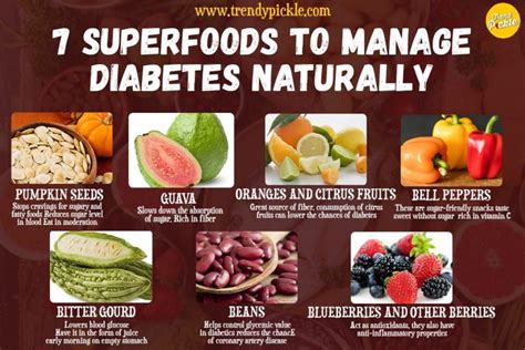 20 Superfoods To Manage Your Diabetes Naturally Page 2 Of 2 Trendpickle