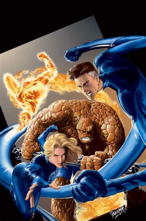 Superman performs his first public heroics the next night. The Fantastic Four on Best-Movies-Ever - DeviantArt