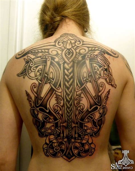 You can follow the mythical one or the authentic one. Viking Tattoos - 250+ Picture Ideas - Tattoos Piercings