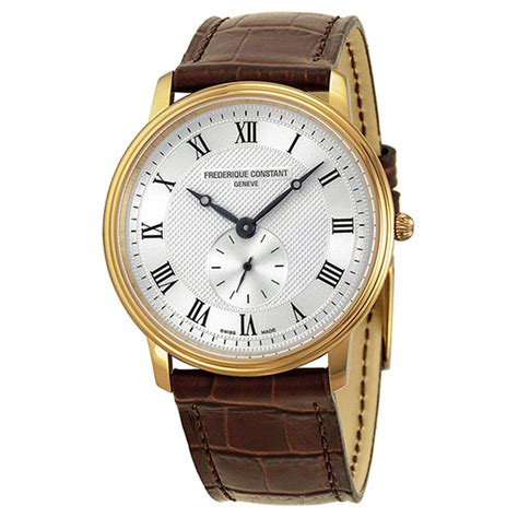 I am in love with single one of these watches. Frederique Constant FC-235M4S5 SlimLine Unisex Quartz Watch