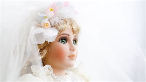 The Beautiful Bride Doll Porcelain Youtube