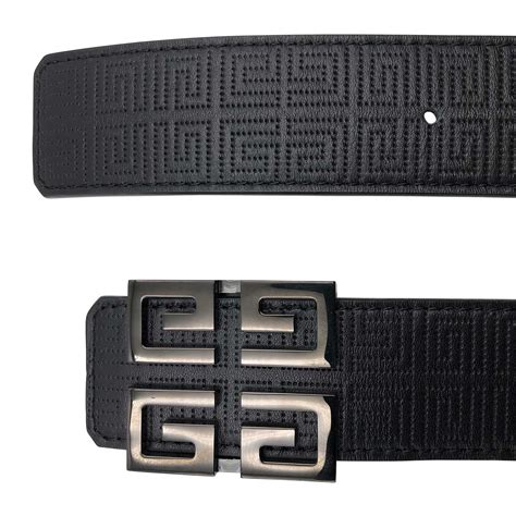 Givenchy Belt In Black Leather With Black Buckle Downtown Uptown Genève