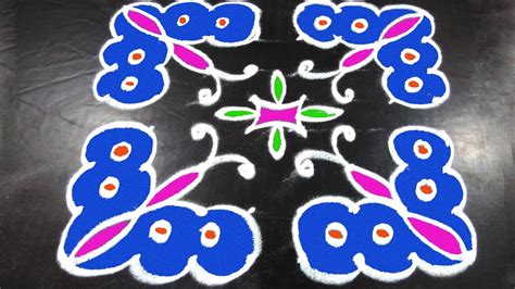 225 Simple Muggulu 8 X 8 Dots Easy Rangoli Designs With Kolam