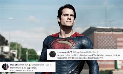 Henry Cavill Will Not Return As Superman Heartbroken Fans Say He Left