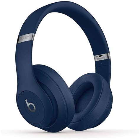 Beats By Dr Dre Studio 3 Wireless Blue Headphones Headphones Free