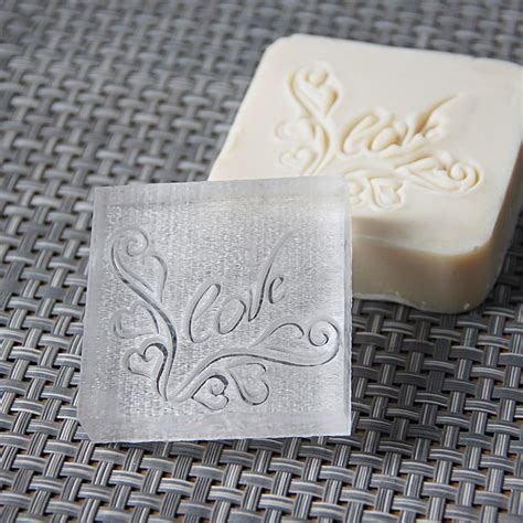 Custom Diy Handmade Soap Stamp Clay Seal In Stamps From Home And Garden