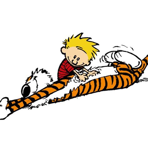 Calvin And Hobbes Smiling