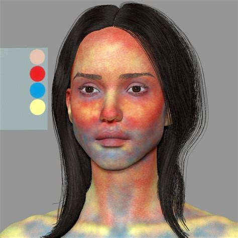 Photo Weevle Photoshopface Portrait Art Skin Paint Digital Painting