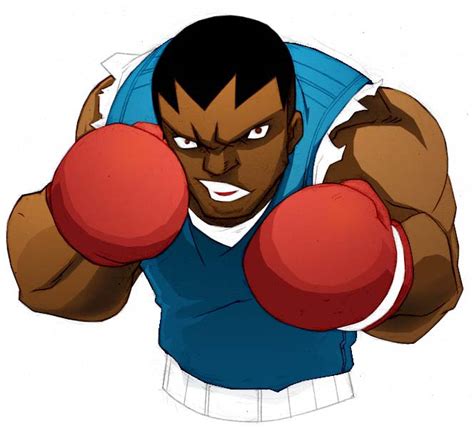 Boxer Balrog Street Fighter Sf Game Character Fan By