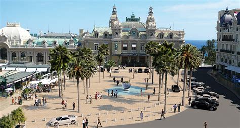 Not many casinos can boast of the art and decor that the monte carlo casino is full of. A brand new Place du Casino for Easter - La Gazette de Monaco