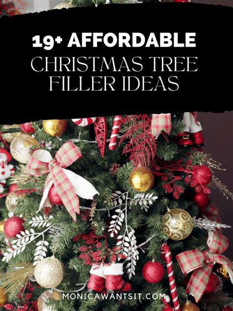 19 Affordable Christmas Tree Decor Filler Ideas Monica Benavidez
