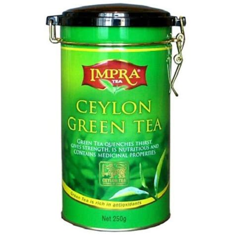 Impra Ceylon Green Tea Origin Sri Lanka Tea Ceylon Tea Green Tea Ceylon