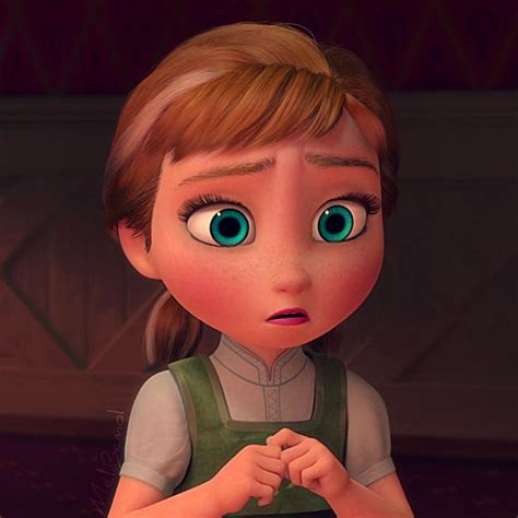 Little Anna Com Imagens Anna Frozen Wallpaper Crianças Disney