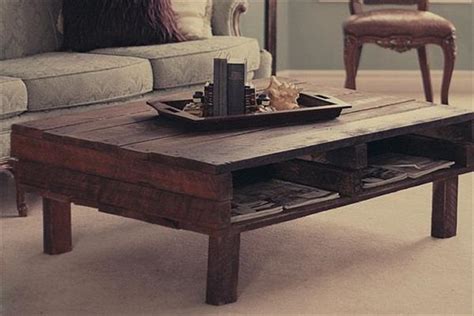 Diy coffee table made of oak pallets easy pallet ideas. 18 DIY Pallet Coffee Tables | Guide Patterns