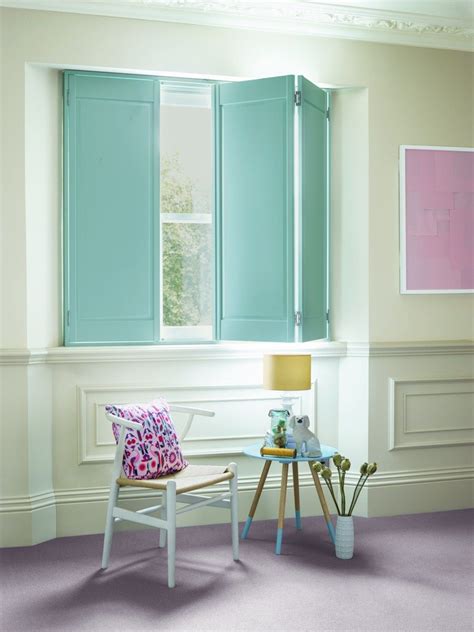 Standard is 3 sided frames to go with existing window sill. Shutterly Fabulous solid panel shutters in pastel blue ...