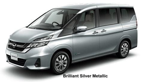 About the other component, the very last variety of types are alternatively a lot less challenging in this aspect. New Nissan Serena S-Hybrid Body colors, Full variation of ...