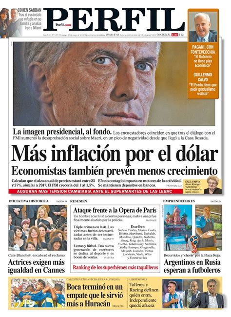 La portada 1308 de Perfil del domingo | Perfil