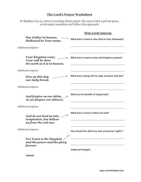 Bible Study Worksheets For Adults Pdf — Db