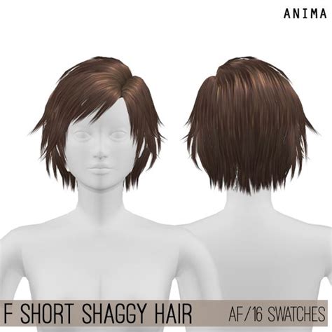 Sims 4 Cc Short Female Hair Maxis Match Mathvsa