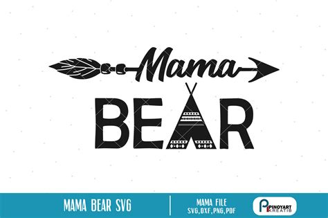 Free Free Svg Mama Bear 875 SVG PNG EPS DXF File